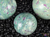 RUBY FUCHSITE Crystal Sphere - Crystal Ball, Birthstone, Housewarming Gift, Home Decor, E0955-Throwin Stones