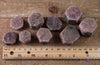 RUBY Raw Crystal - Record Keeper Crystal, Corundum, Hexagon - Birthstone, Gemstone, Raw Ruby Stone, E0063-Throwin Stones