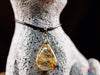 RUTILATED QUARTZ Crystal Necklace - Pendant Necklace, Handmade Jewelry, Healing Crystals and Stones, E1590-Throwin Stones