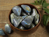 Rainbow Blue LABRADORITE STONE Crystals - Tumbled Healing Stones, Self Care Gift, E0210-Throwin Stones