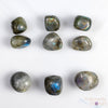 Rainbow Blue LABRADORITE STONE Crystals - Tumbled Healing Stones, Self Care Gift, E0210-Throwin Stones