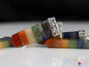 Rainbow CHAKRA Crystal Pendant - Crystal Points, Handmade Jewelry, Healing Crystals and Stones, E2123-Throwin Stones