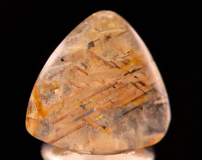 Rainbow Lattice SUNSTONE Crystal Cabochon - Triangle - Gemstones, Jewelry Making, Crystals, 52045-Throwin Stones