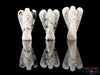 Rainbow MOONSTONE Crystal Angel - Guardian Angel Figurines, Home Decor, Healing Crystals and Stones, E2079-Throwin Stones