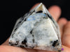 Rainbow MOONSTONE Crystal Pyramid - Sacred Geometry, Metaphysical, Healing Crystals and Stones, E1824-Throwin Stones