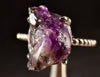 Raw AA SUGILITE Crystal Ring - Adjustable, Sterling Silver - Crystal Ring, Cocktail Ring, Boho Jewelry, 54671-Throwin Stones