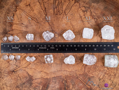 Raw APOPHYLLITE Pyramid Crystals - Metaphysical, Home Decor, Rough Stones To Collect, E0351-Throwin Stones