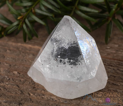 Raw APOPHYLLITE Pyramid Crystals - Metaphysical, Home Decor, Rough Stones To Collect, E0351-Throwin Stones