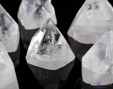 Raw APOPHYLLITE Pyramid Crystals - Metaphysical, Home Decor, Rough Stones To Collect, E0351-Throwin Stones