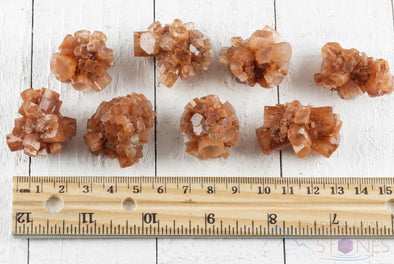 Raw ARAGONITE Crystal Cluster Star - Metaphysical, Raw Rocks and Minerals, Home Decor, E1076-Throwin Stones