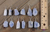 Raw BLUE KYANITE Crystal Earrings - Dangle Drop Earrings, Gemstone Handmade Jewelry, Gift for Her, E1453-Throwin Stones