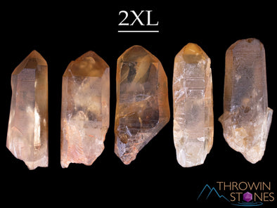 Raw CITRINE Crystal Point - Facet Grade - Untreated Citrine, Natural Citrine Point, Healing Crystal, Jewelry Making, E0424-Throwin Stones