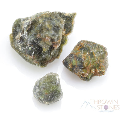 Raw Chrome CHALCEDONY Crystal Druzy - Metaphysical, Raw Rocks and Minerals, Home Decor, E0937-Throwin Stones