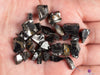 Raw Elite Noble SHUNGITE Crystal Chips - Small Crystals, Jewelry Making, Raw Rocks and Minerals, E1729-Throwin Stones