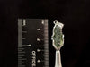 Raw MOLDAVITE Pendant - Sterling Silver - Moldavite Necklace Pendant, Genuine Moldavite Jewelry, 47343-Throwin Stones