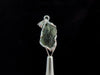 Raw MOLDAVITE Pendant - Sterling Silver - Moldavite Necklace Pendant, Genuine Moldavite Jewelry, 47356-Throwin Stones