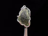 Raw MOLDAVITE Pendant - Sterling Silver - Moldavite Necklace Pendant, Genuine Moldavite Jewelry, 47366-Throwin Stones