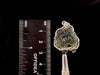 Raw MOLDAVITE Pendant - Sterling Silver - Moldavite Necklace Pendant, Genuine Moldavite Jewelry, 47417-Throwin Stones