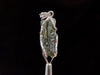 Raw MOLDAVITE Pendant - Sterling Silver - Real Moldavite Pendant, Moldavite Jewelry with Certification, 47300-Throwin Stones