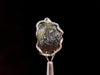 Raw MOLDAVITE Pendant - Sterling Silver - Real Moldavite Pendant, Moldavite Jewelry with Certification, 47388-Throwin Stones