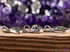Raw MOLDAVITE Pendant - Sterling Silver - Real Moldavite Pendant, Moldavite Jewelry with Certification, E1650-Throwin Stones