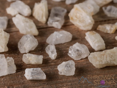 Raw PETALITE Crystal Chips and Nuggets - Metaphysical Home Decor, Raw Rocks and Minerals, E0034-Throwin Stones