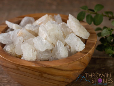 Raw PETALITE Crystal Chips and Nuggets - Metaphysical Home Decor, Raw Rocks and Minerals, E0034-Throwin Stones