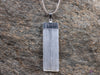 Raw SELENITE Crystal Pendant - Crystal Points, Handmade Jewelry, Healing Crystals and Stones, E0259-Throwin Stones