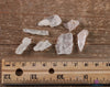 Raw SPODUMENE KUNZITE Crystal Chips - Small Crystals, Gemstones, Jewelry Making, Raw Rocks and Minerals, E0681-Throwin Stones