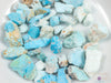 Raw TURQUOISE Crystal Chips and Nuggets - Grade B Sleeping Beauty Turquoise - Raw Rocks and Minerals for Inlay in Jewelry Making, E2202-Throwin Stones