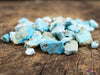 Raw TURQUOISE Crystal Chips and Nuggets - Grade B Sleeping Beauty Turquoise - Raw Rocks and Minerals for Inlay in Jewelry Making, E2202-Throwin Stones