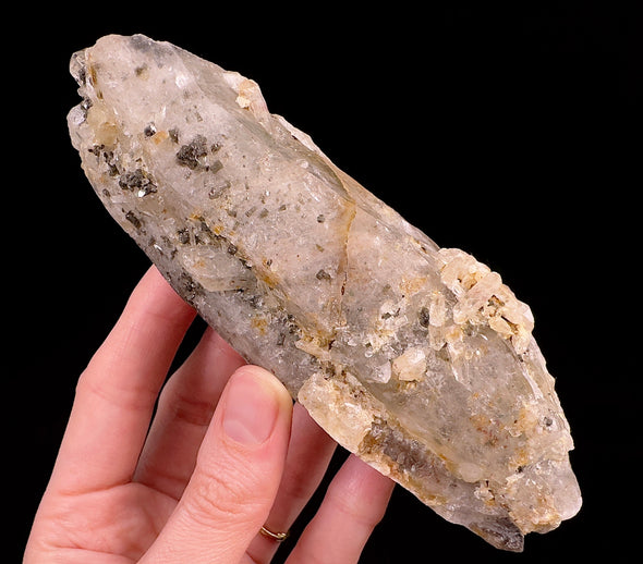 Raw WITCHES FINGER QUARTZ Crystal - Raw Rocks and Minerals, Home Decor, Unique Gift, 53272-Throwin Stones