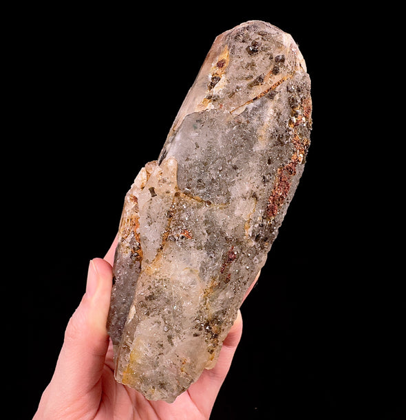 Raw WITCHES FINGER QUARTZ Crystal - Raw Rocks and Minerals, Home Decor, Unique Gift, 53308-Throwin Stones