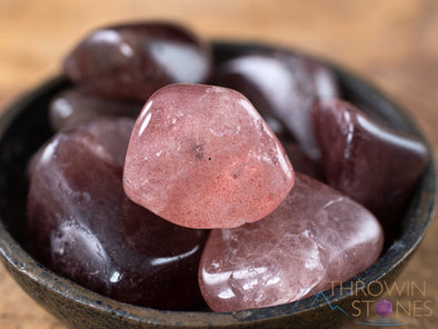 Red AVENTURINE Tumbled Stones - Tumbled Crystals, Self Care, Healing Crystals and Stones, E1467-Throwin Stones