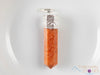 Red Orange Crystal Pendant - Crystal Points, Pendulum, Handmade Jewelry, Healing Crystals and Stones, E1932-Throwin Stones
