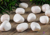 SCOLECITE Tumbled Stones - Tumbled Crystals, Self Care, Healing Crystals and Stones, E0838-Throwin Stones