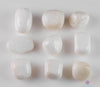 SCOLECITE Tumbled Stones - Tumbled Crystals, Self Care, Healing Crystals and Stones, E0838-Throwin Stones