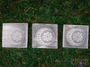 SELENITE Charging Plate - White Laser Engraved Crescent Moon Mandala Square - Crystal Charging Plate, Crystal Tray, E1891-Throwin Stones