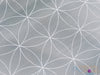 SELENITE Charging Plate - White Laser Engraved Flower of Life Disc - Crystal Charging Plate, Crystal Tray, E1902-Throwin Stones