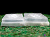 SELENITE Charging Plate - White Rectangle, Triple Moon - Selenite Plate, Crystal Charging Plate, Crystal Tray, E1909-Throwin Stones