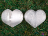 SELENITE Crystal Heart - Angel Wings - Self Care, Home Decor, Healing Crystals and Stones, E1908-Throwin Stones