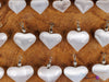 SELENITE Crystal Heart Pendant - Crystal Pendant, Handmade Jewelry, Healing Crystals and Stones, E2024-Throwin Stones