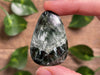 SERAPHINITE Cabochon - Gemstones, Jewelry Making, Crystals, 47786-Throwin Stones