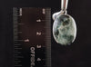 SERAPHINITE Crystal Pendant - Authentic Seraphinite Oval Crystal Cabochon Set in a Sterling Silver Open Back Bezel, 52805-Throwin Stones