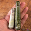 SERPENTINE Crystal Massage Wand - Crystal Wand, Self Care, Healing Crystals and Stones, E1147-Throwin Stones