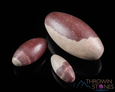 SHIVA LINGAM Japser Crystal Egg - Palm Stone, Self Care, Healing Crystals and Stones, E1603-Throwin Stones