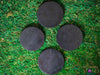 SHUNGITE Crystal Disc - EMF Protection, Crystal Tray, Metaphysical, E1837-Throwin Stones