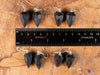 SHUNGITE Crystal Earrings - Faceted Pendulum - Dangle Earrings, Handmade Jewelry, Healing Crystals and Stones, E1985-Throwin Stones
