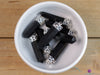 SHUNGITE Crystal Pendant - Crystal Points, Pendulum, Handmade Jewelry, EMF Protection, E1850-Throwin Stones