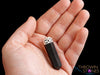 SHUNGITE Crystal Pendant - Crystal Points, Pendulum, Handmade Jewelry, EMF Protection, E1850-Throwin Stones